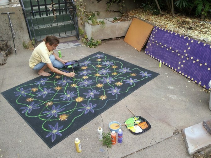 Painting rug