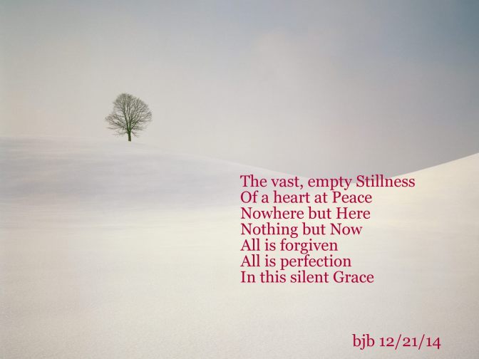 Quietude Poem